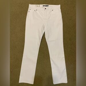 NWT Lauren Ralph Lauren Pants Sz 16x32 Premier Skinny Ankle Women's White Jeans